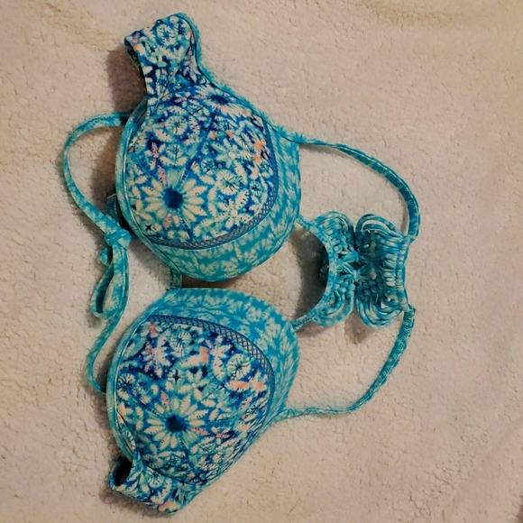 Paisley crossback bikini top - Picture 1 of 1